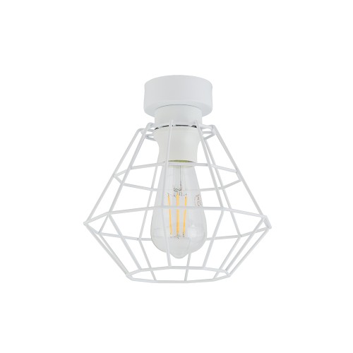 DIAMOND NEW WHITE Lampa sufitowa 1 M 6209 TK Lighting Biały Biały