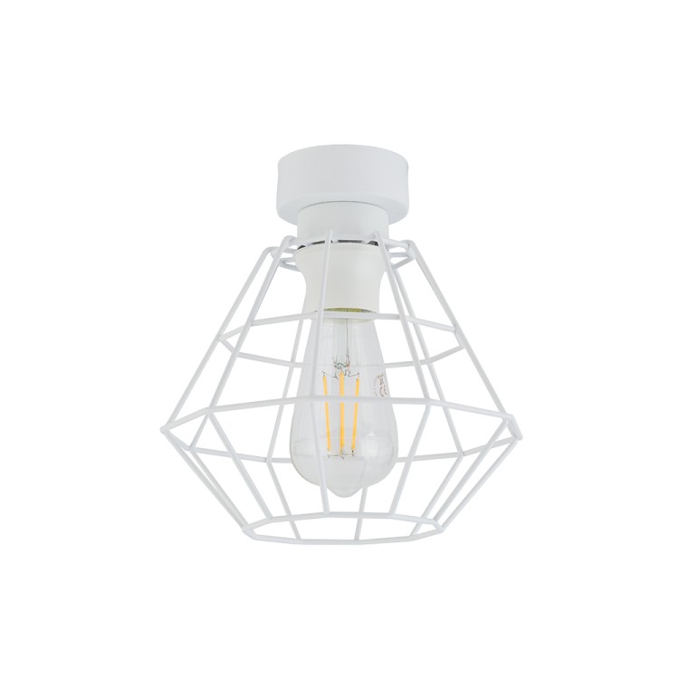 DIAMOND NEW WHITE Lampa sufitowa 1 M 6209 TK Lighting Biały Biały