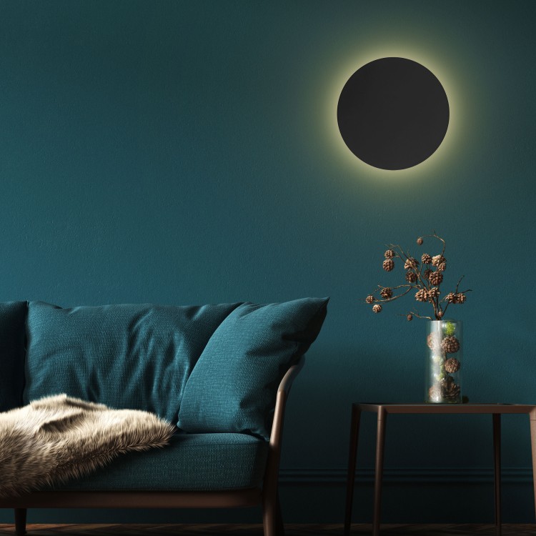 LUNA BLACK 400 Kinkiet 4 6014 TK Lighting Czarny Czarny