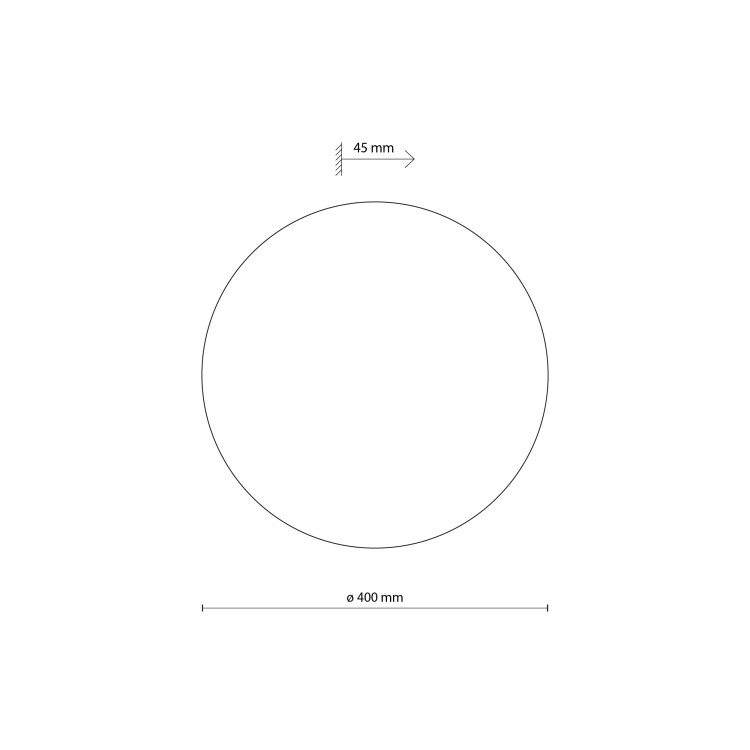 LUNA BLACK 400 Kinkiet 4 6014 TK Lighting Czarny Czarny