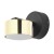 DALLAS GOLD/BLACK Kinkiet 1 GX53 6090 TK Lighting Złoty, Czarny Złoty