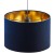 TERCINO BLUE Lampa wisząca 1 380 6172 TK Lighting Czarny Złoty, Granatowy
