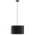 TERCINO BLACK Lampa wisząca 1 380 6191 TK Lighting Czarny Złoty, Czarny