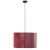 TERCINO PINK Lampa wisząca 3 500 6164 TK Lighting Czarny Złoty, Różowy