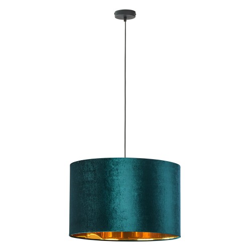 TERCINO GREEN Lampa wisząca 3 500 6170 TK Lighting Czarny Złoty, Zielony