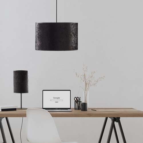 TERCINO BLACK Lampa wisząca 3 500 6192 TK Lighting Czarny Złoty, Czarny