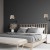 CHICAGO LINEN Kinkiet 1 4186 TK Lighting Czarny Len