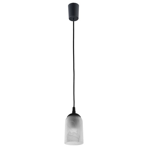 CLEO Lampa wisząca 1 968 TK Lighting Czarny Biały