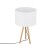 TOKYO WHITE Lampka nocna 1 SOSNA POSTARZANA 5290 TK Lighting Sosna, Czarny Biały