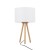 TOKYO WHITE Lampka nocna 1 SOSNA POSTARZANA 5290 TK Lighting Sosna, Czarny Biały