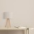 TOKYO NATURE Lampka nocna 1 SOSNA POSTARZANA 5291 TK Lighting Sosna, Czarny Len