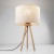 TOKYO NATURE Lampka nocna 1 SOSNA POSTARZANA 5291 TK Lighting Sosna, Czarny Len