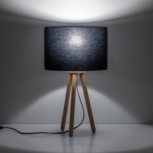 TOKYO BLACK Lampka nocna 1 SOSNA POSTARZANA 5293 TK Lighting Sosna, Czarny Czarny