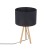 TOKYO BLACK Lampka nocna 1 SOSNA POSTARZANA 5293 TK Lighting Sosna, Czarny Czarny