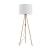 TOKYO NATURE Lampa podłogowa 1 SOSNA POSTARZANA 5284 TK Lighting Sosna, Czarny Len