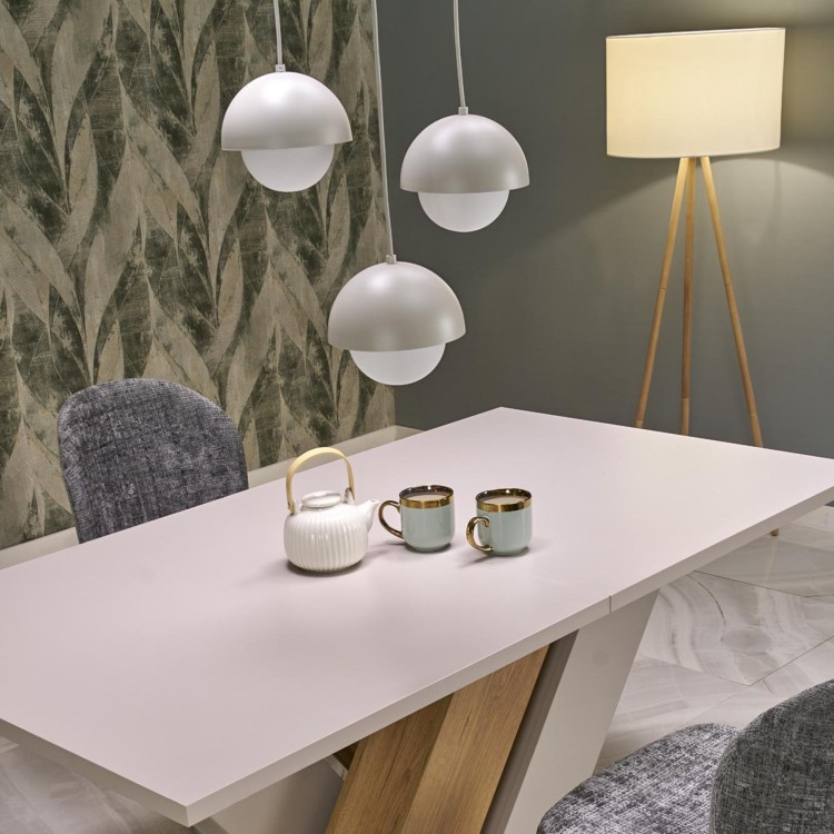 TOKYO NATURE Lampa podłogowa 1 SOSNA POSTARZANA 5284 TK Lighting Sosna, Czarny Len