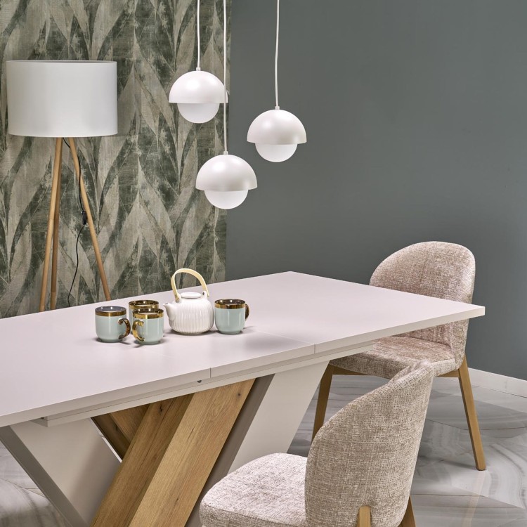 TOKYO NATURE Lampa podłogowa 1 SOSNA POSTARZANA 5284 TK Lighting Sosna, Czarny Len