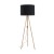 TOKYO BLACK Lampa podłogowa 1 SOSNA POSTARZANA 5286 TK Lighting Sosna, Czarny Czarny