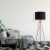 TOKYO BLACK Lampa podłogowa 1 SOSNA POSTARZANA 5286 TK Lighting Sosna, Czarny Czarny