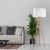 TOKYO Lampa podłogowa 1 SOSNA/BIAŁY 5287 TK Lighting Biały, Sosna Biały