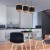 BOHO BLACK Lampa wisząca 3 Listwa 6541 TK Lighting Czarny Czarny