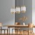 BOHO WHITE Lampa wisząca 3 Listwa 6531 TK Lighting Biały Biały