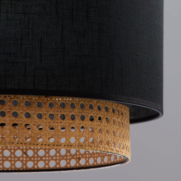 BOHO BLACK Lampa wisząca 1 6542 TK Lighting Czarny Czarny