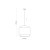 BOHO BLACK Lampa wisząca 1 6542 TK Lighting Czarny Czarny