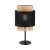 BOHO BLACK Lampka nocna 1 5567 TK Lighting Czarny Czarny
