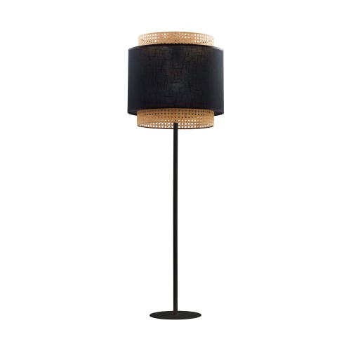 BOHO BLACK Lampa podłogowa1 5568 TK Lighting Czarny Czarny