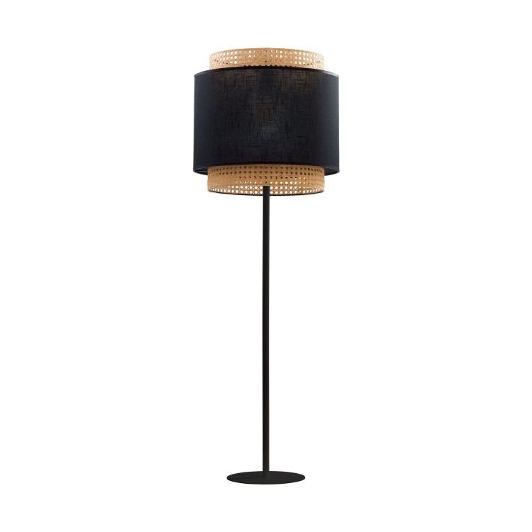 BOHO BLACK Lampa podłogowa1 5568 TK Lighting Czarny Czarny