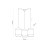 BOHO WHITE Lampa wisząca 3 6537 TK Lighting Biały Biały