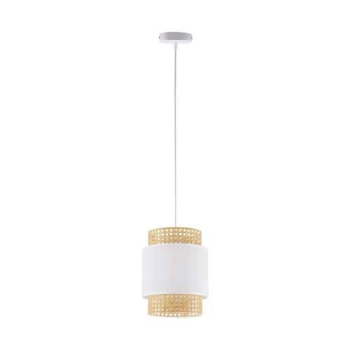 BOHO WHITE Lampa wisząca 1 200 6528 TK Lighting Biały Biały