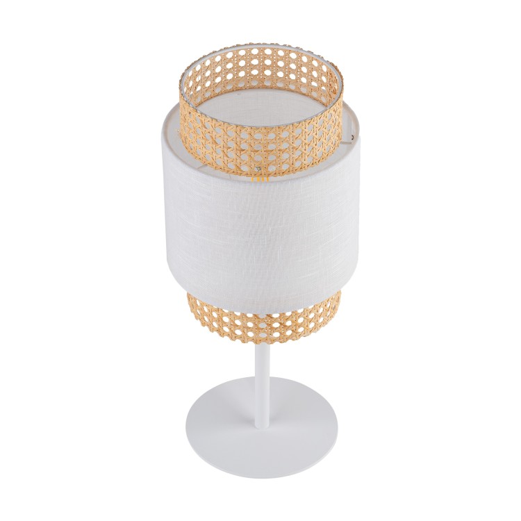 BOHO WHITE Lampka nocna 1 6565 TK Lighting Biały Biały