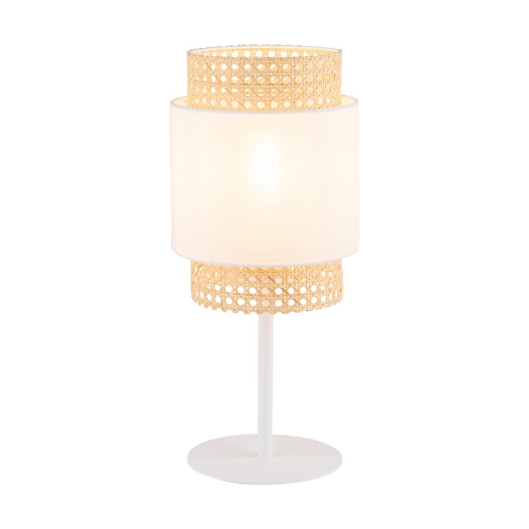 BOHO WHITE Lampka nocna 1 6565 TK Lighting Biały Biały