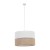 LINOBIANCO Lampa wisząca 3  500 6573 TK Lighting Biały Juta, Biały