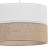 LINOBIANCO Lampa wisząca 3  500 6573 TK Lighting Biały Juta, Biały