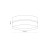 LINOBIANCO Lampa sufitowa 4 450 6577 TK Lighting Biały Juta, Biały
