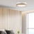 LINOBIANCO Lampa sufitowa 4 6578 TK Lighting Biały Juta, Biały