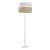 LINOBIANCO Lampa podłogowa 1 5241 TK Lighting Biały Juta, Biały