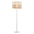 LINOBIANCO Lampa podłogowa 1 5241 TK Lighting Biały Juta, Biały