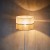 LINOBIANCO Lampa podłogowa 1 5241 TK Lighting Biały Juta, Biały