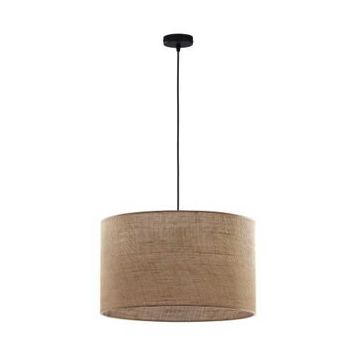 JUTA Lampa wisząca 3 6582 TK Lighting Czarny Juta