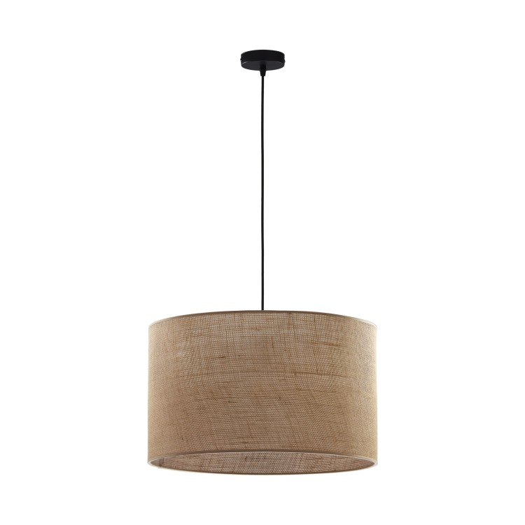 JUTA Lampa wisząca 3 6582 TK Lighting Czarny Juta