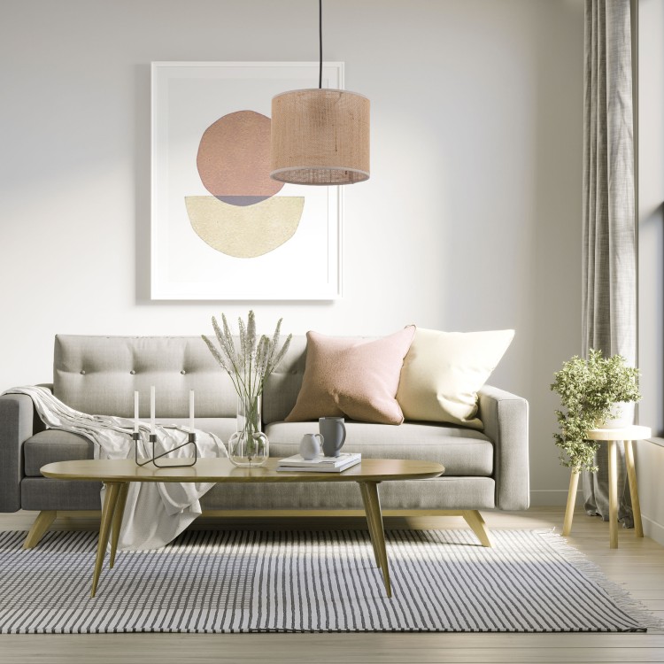 JUTA Lampa wisząca 1 6580 TK Lighting Czarny Juta