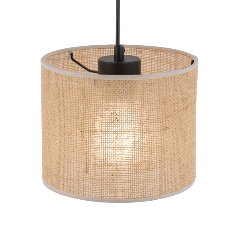 JUTA Lampa wisząca 1 6580 TK Lighting Czarny Juta