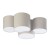 MONA NATURE Lampa sufitowa 4 6592 TK Lighting Biały Len