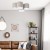 MONA NATURE Lampa sufitowa 4 6592 TK Lighting Biały Len