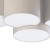 MONA NATURE Lampa sufitowa 4 6592 TK Lighting Biały Len