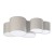 MONA NATURE Lampa sufitowa 5 6593 TK Lighting Biały Len